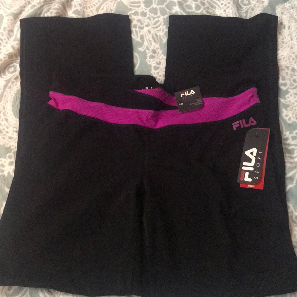 NWT Fils sport flare pants mid rise